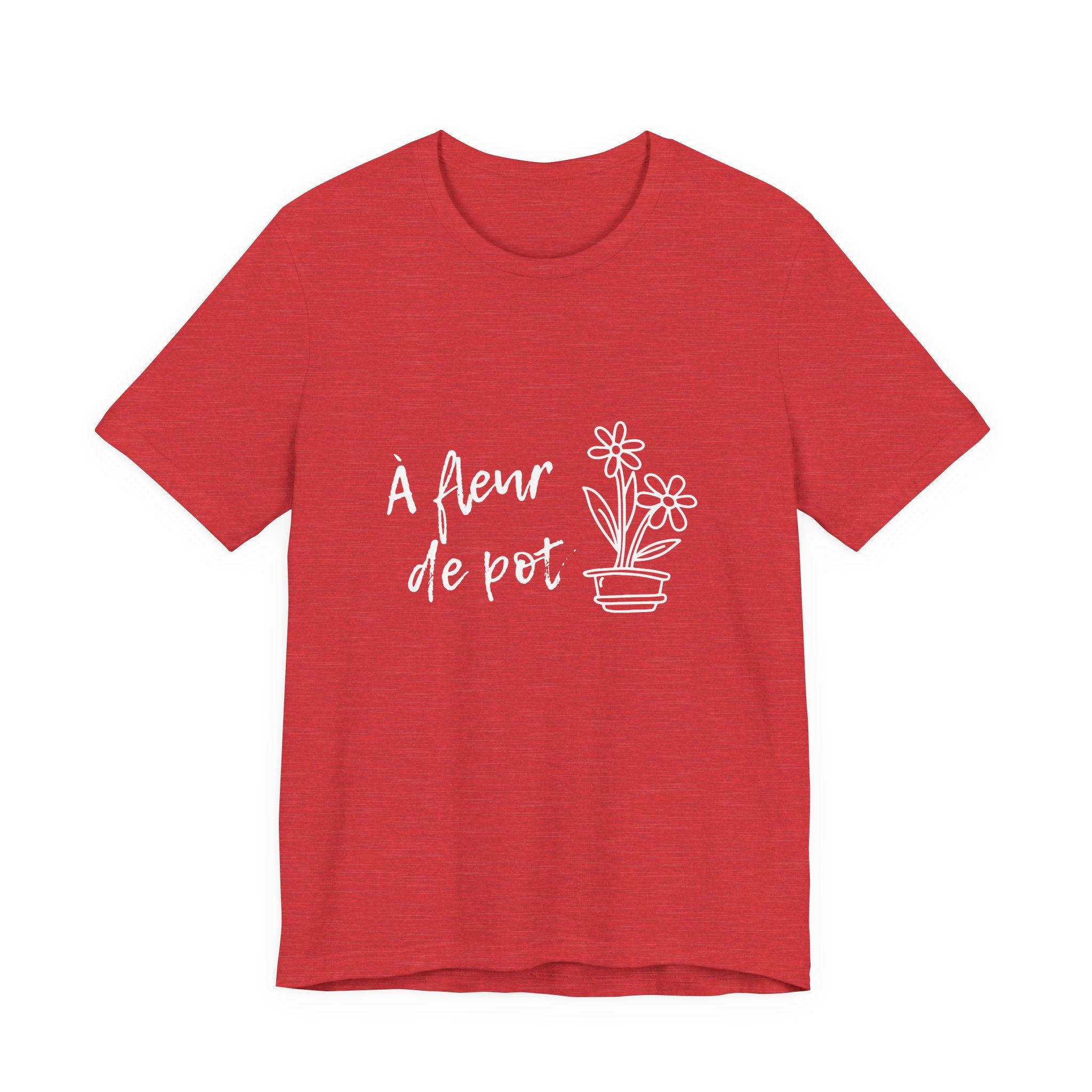 T-shirt pour femme — "À fleur de pot"