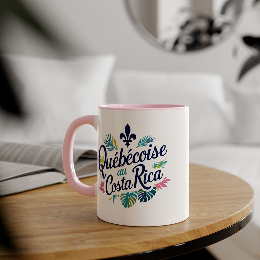 Tasse pour vos café du Costa Rica / Québécoise au Costa Rica