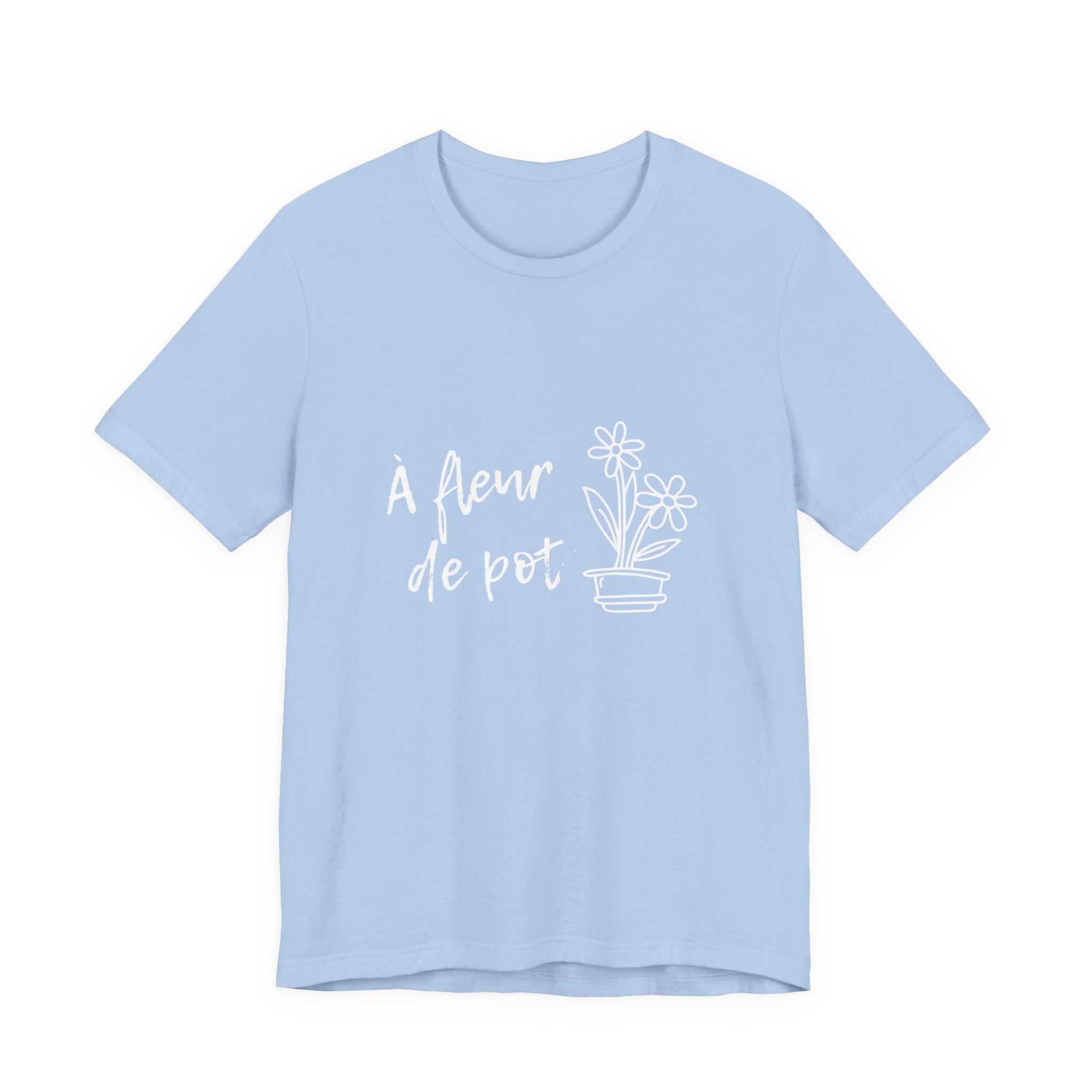 T-shirt pour femme — "À fleur de pot"