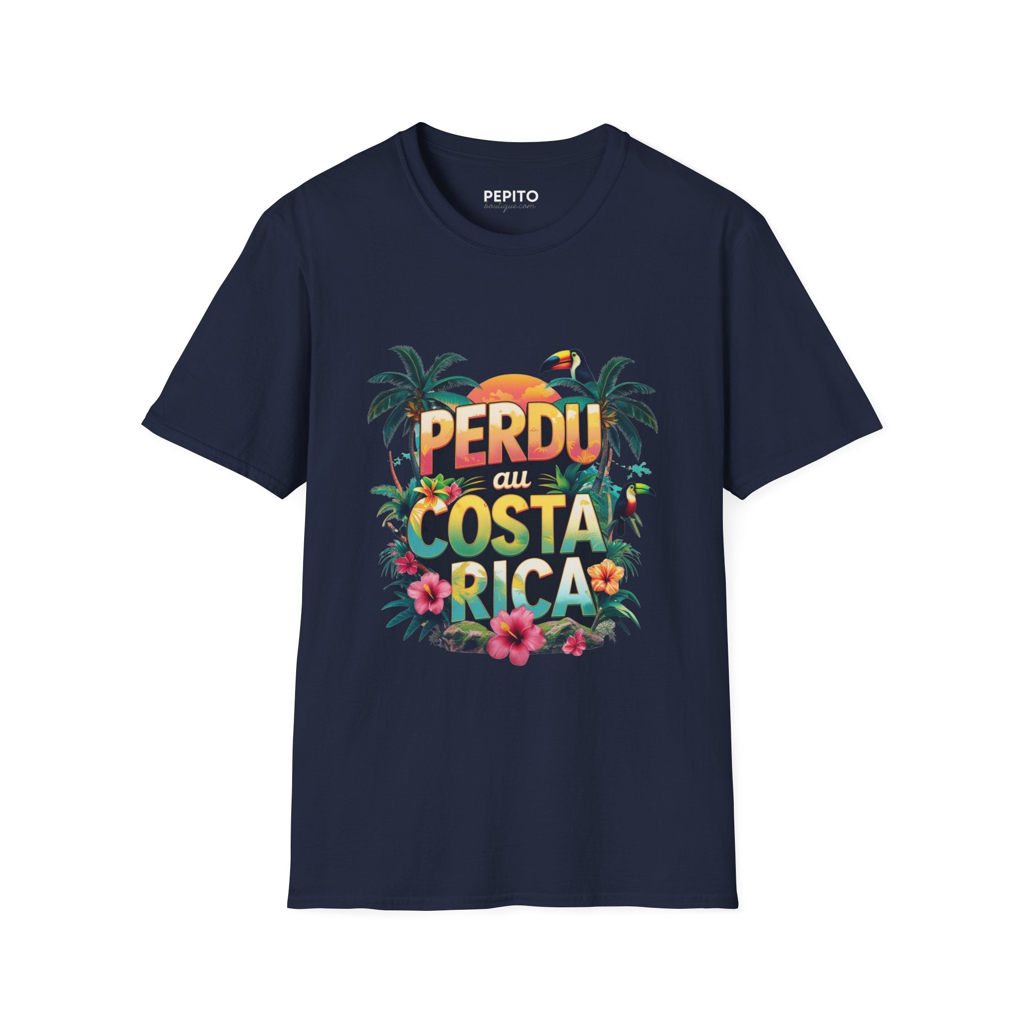 T-shirt unisexe  « Perdu au Costa Rica » – L’aventure commence ici