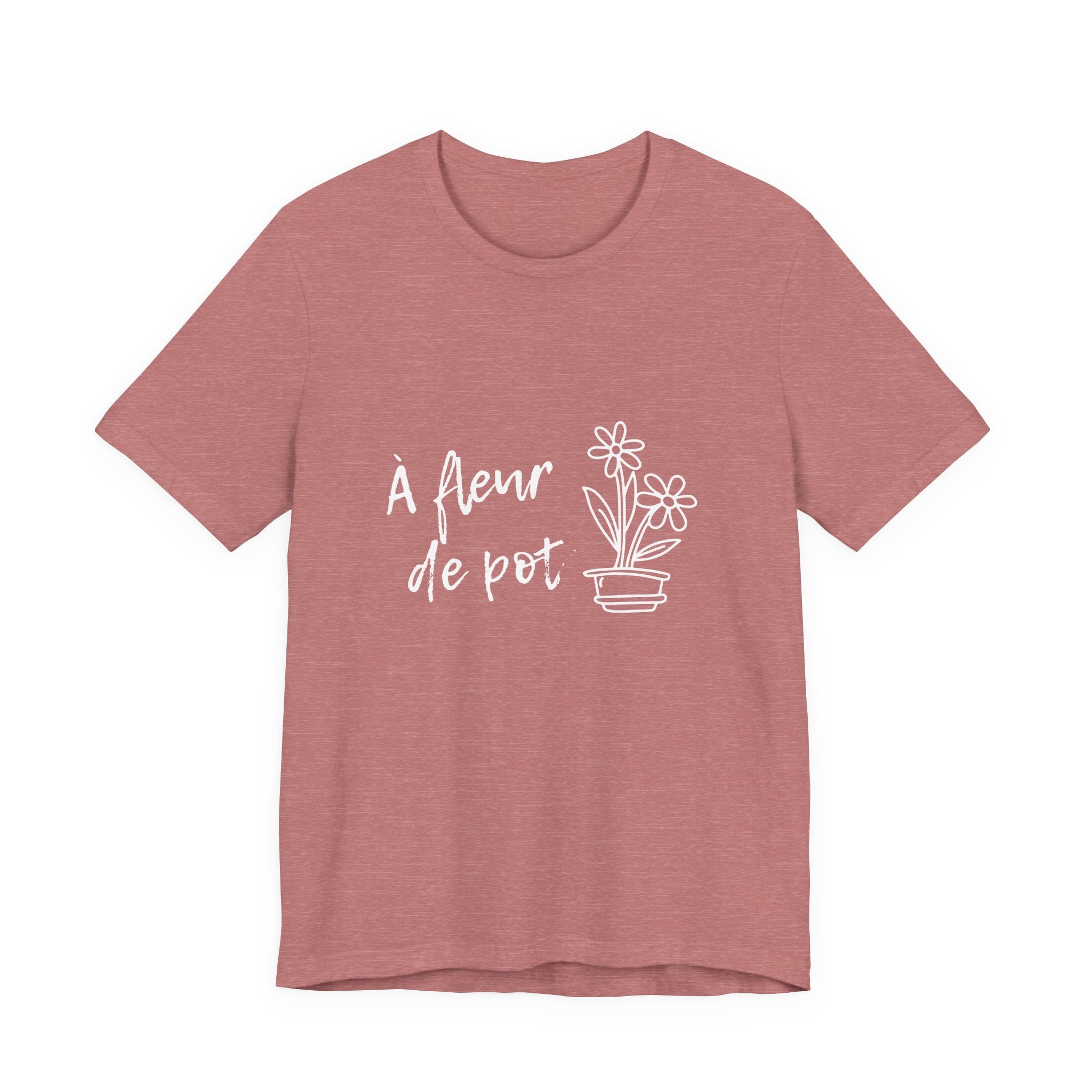 T-shirt pour femme — "À fleur de pot"