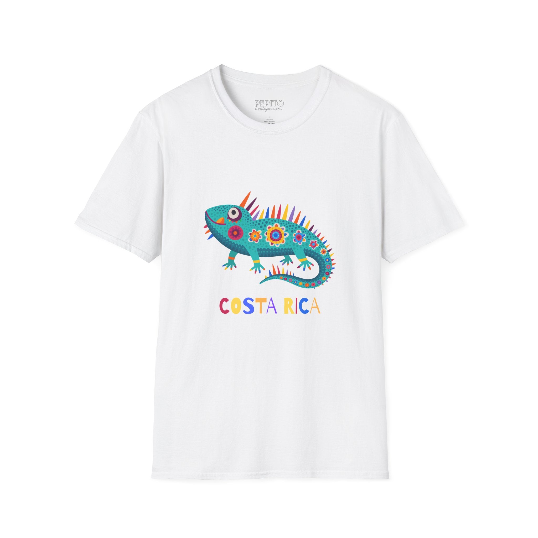 T-Shirt Unisexe Costa  — Iguane Tropical