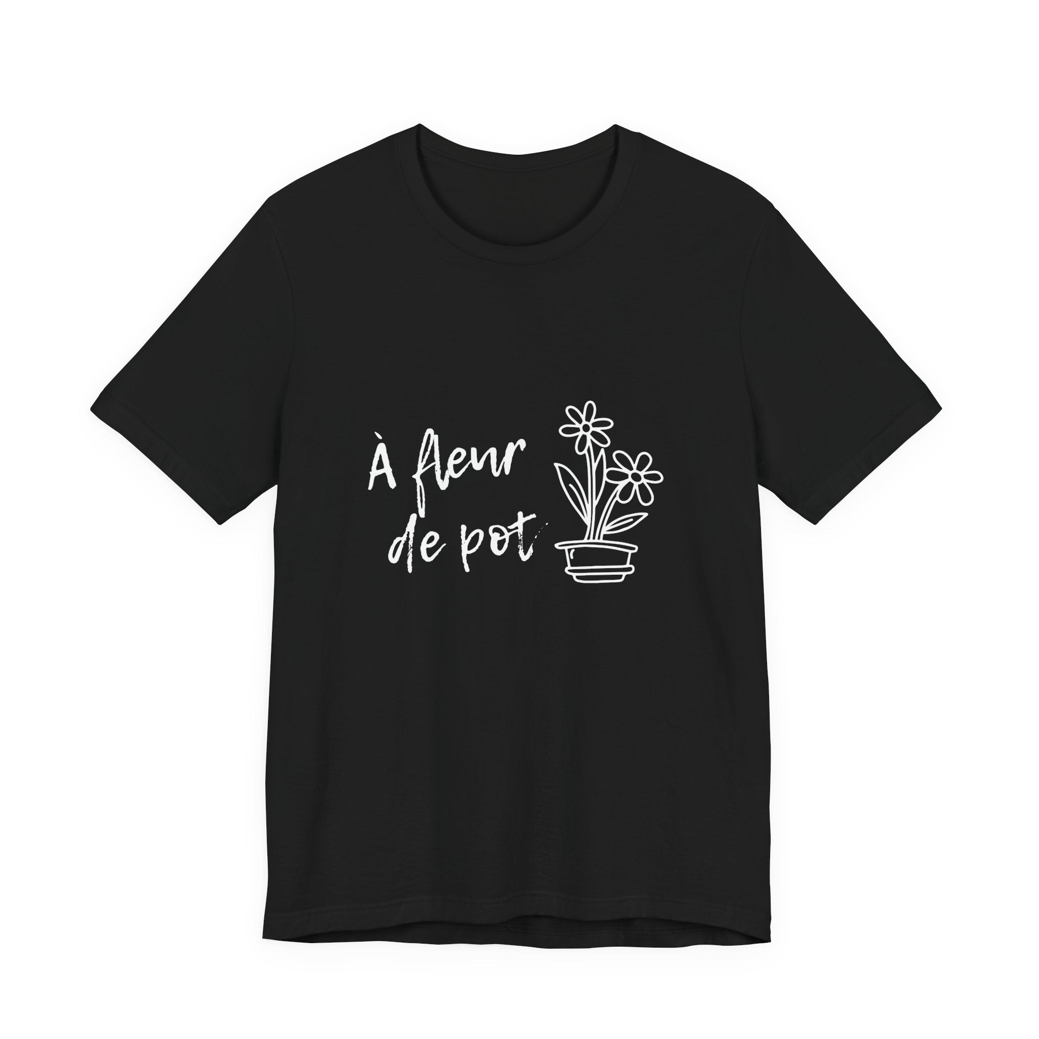T-shirt pour femme — "À fleur de pot"