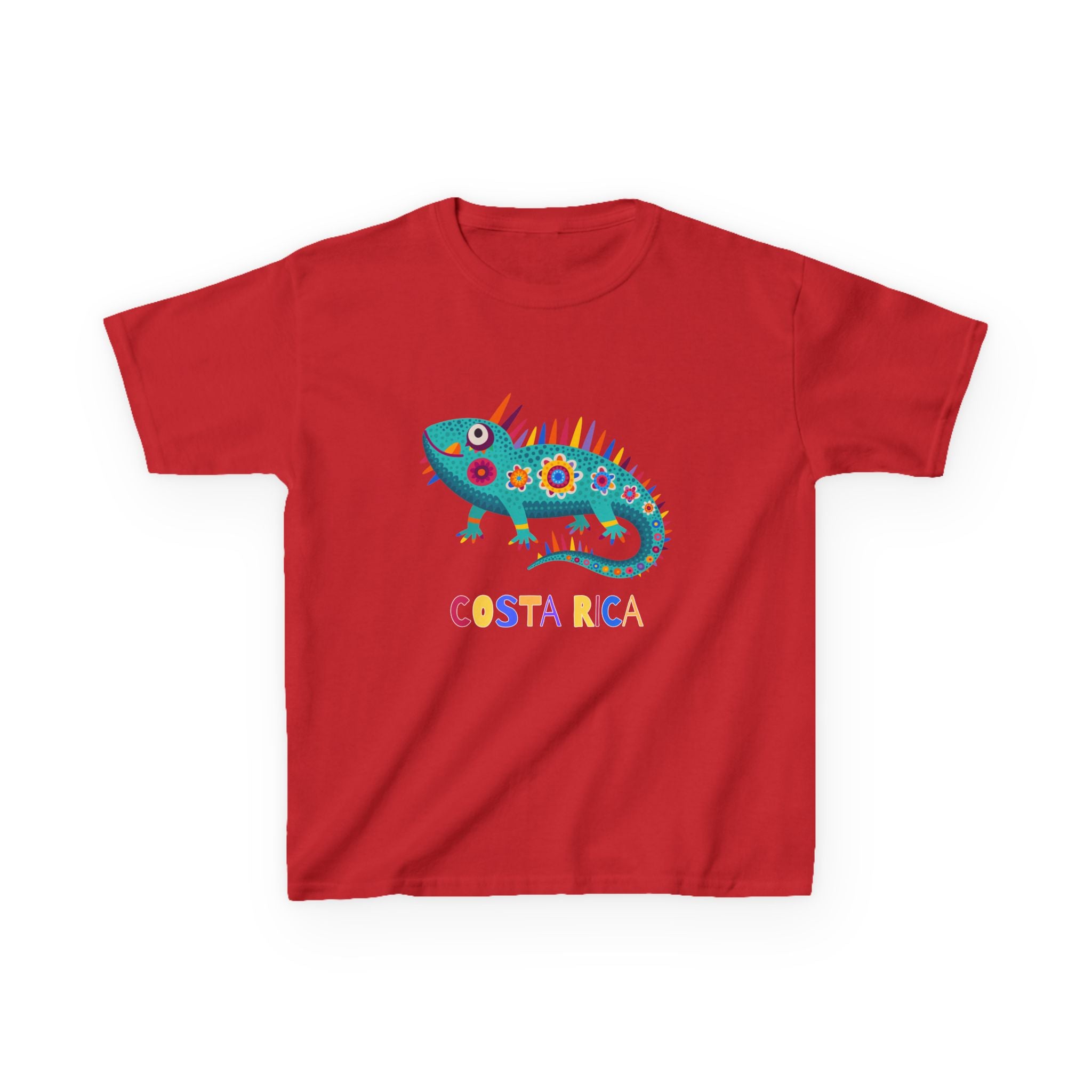 T-shirt petit « Iguane tropical » du Costa Rica