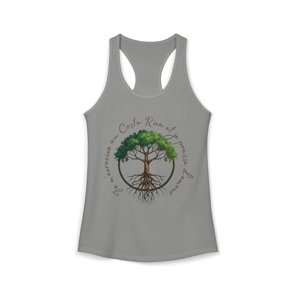 Débardeur femme « Je prends racine au Costa Rica »