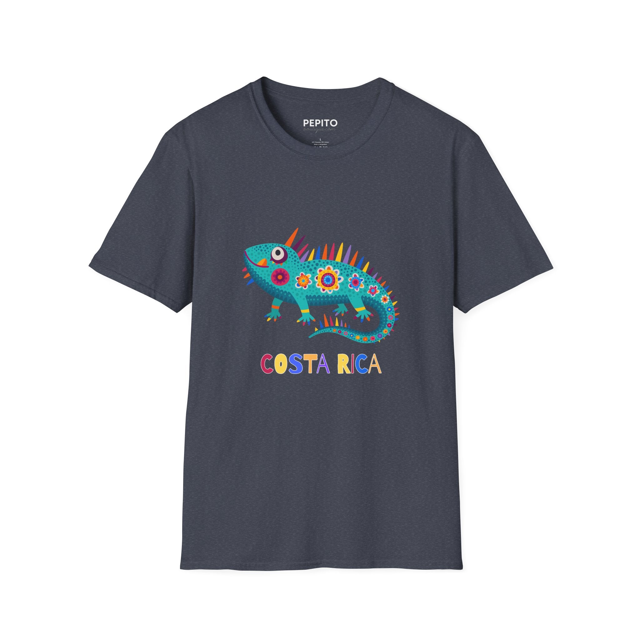 T-Shirt Unisexe Costa  — Iguane Tropical