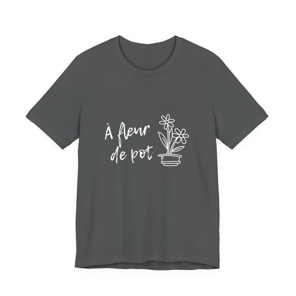 T-shirt pour femme — "À fleur de pot"
