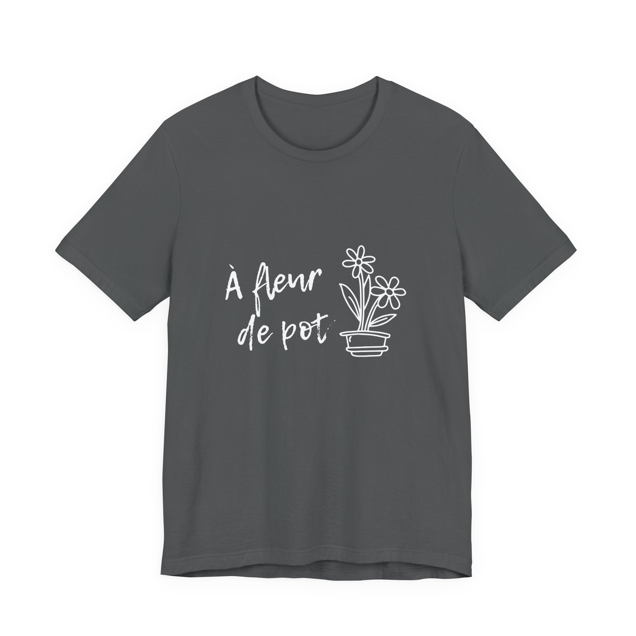 T-shirt pour femme — "À fleur de pot"
