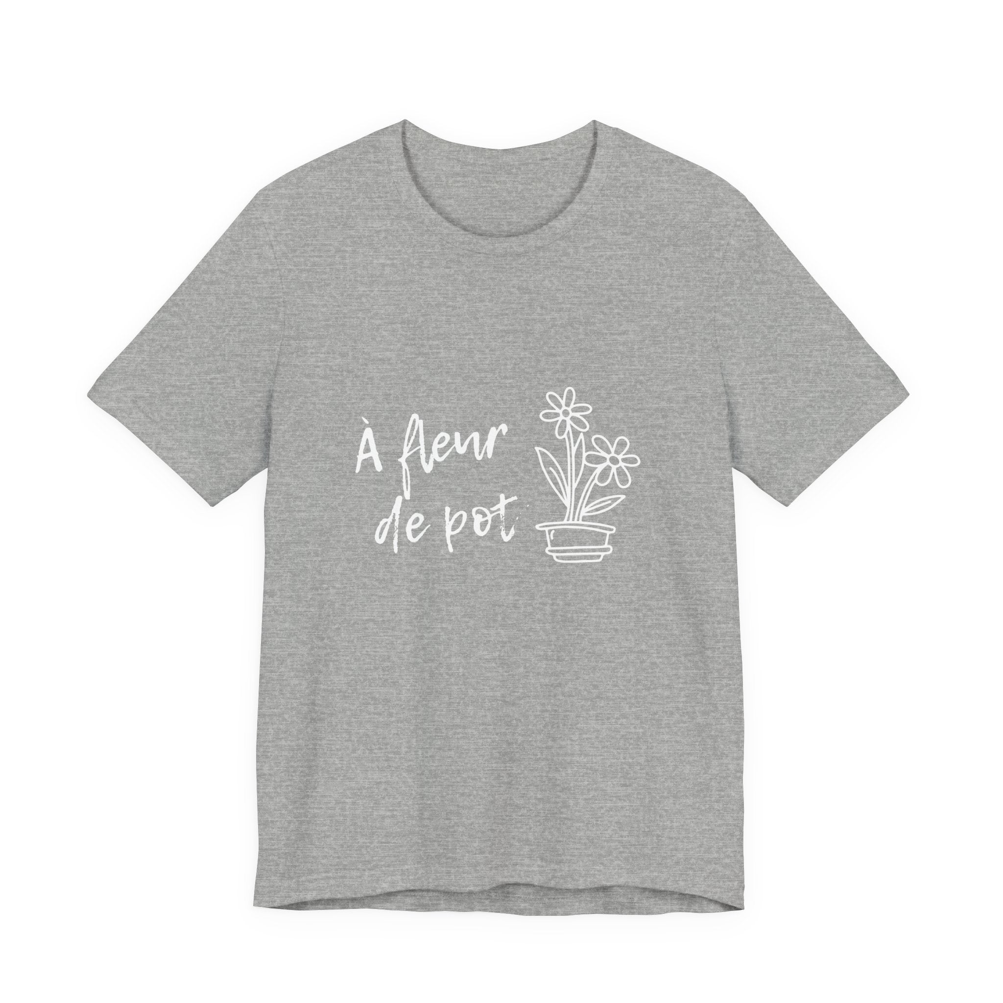 T-shirt pour femme — "À fleur de pot"