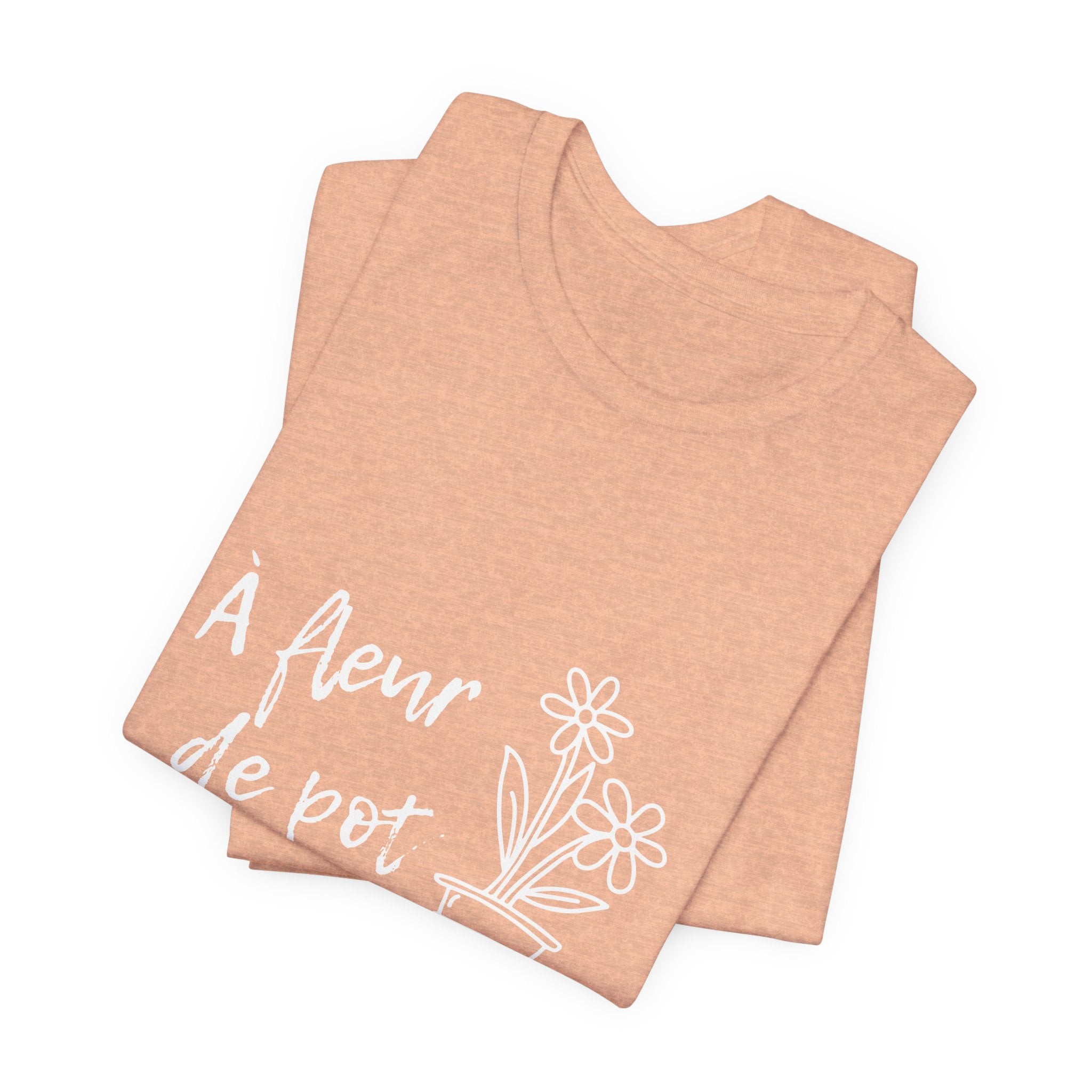 T-shirt pour femme — "À fleur de pot"