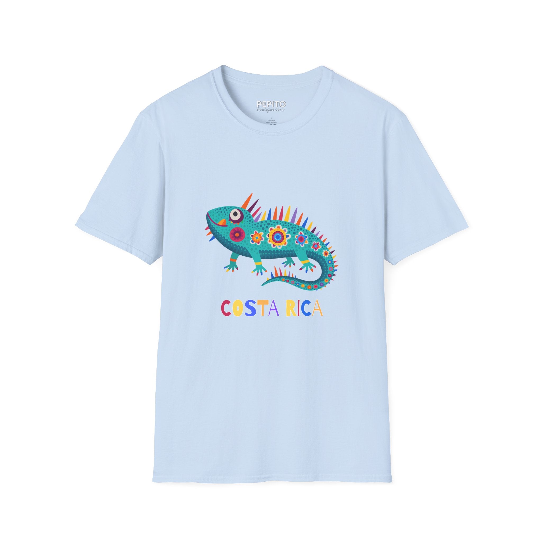 T-Shirt Unisexe Costa  — Iguane Tropical