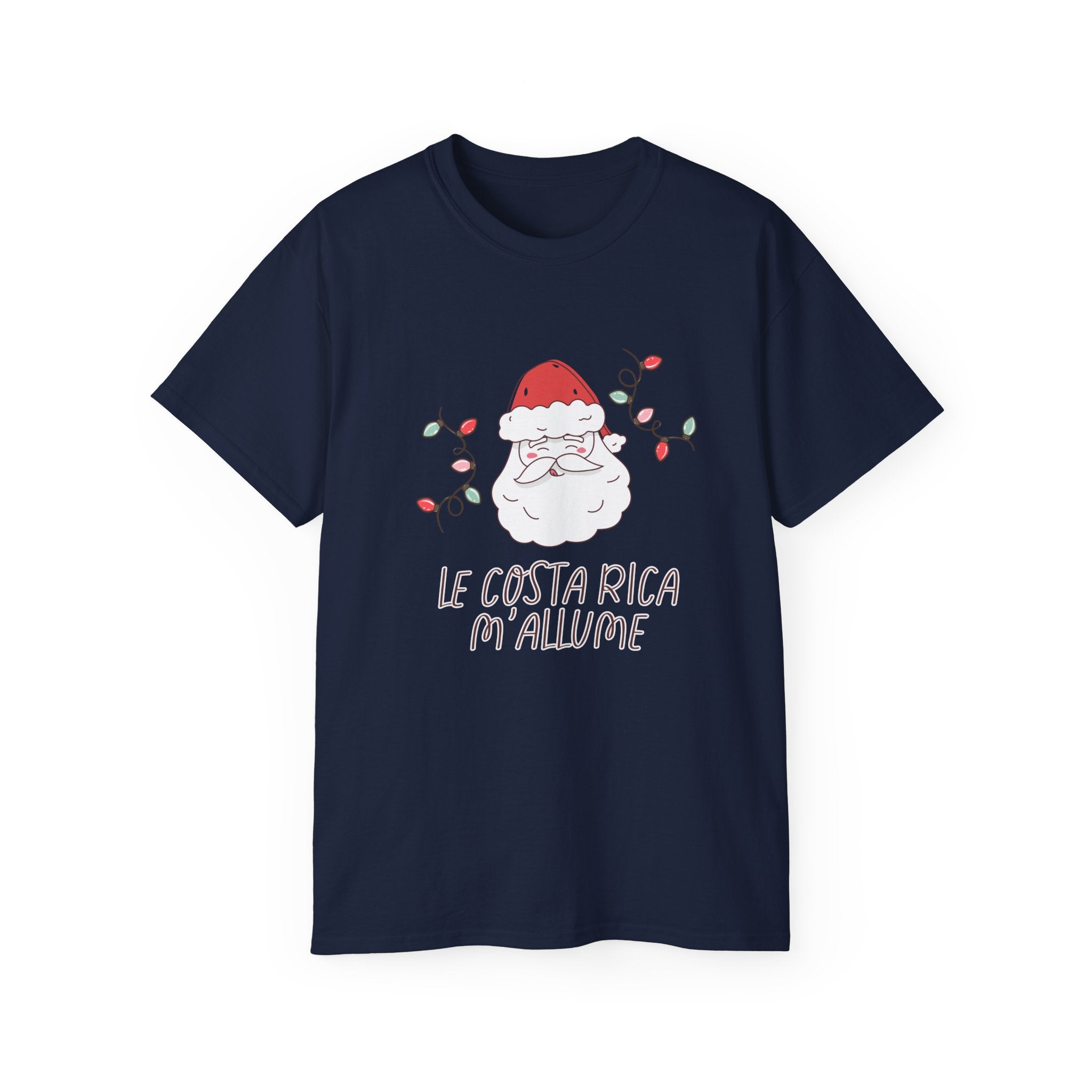 T-Shirt Unisexe – Édition Noël : « Le Costa Rica m’allume »