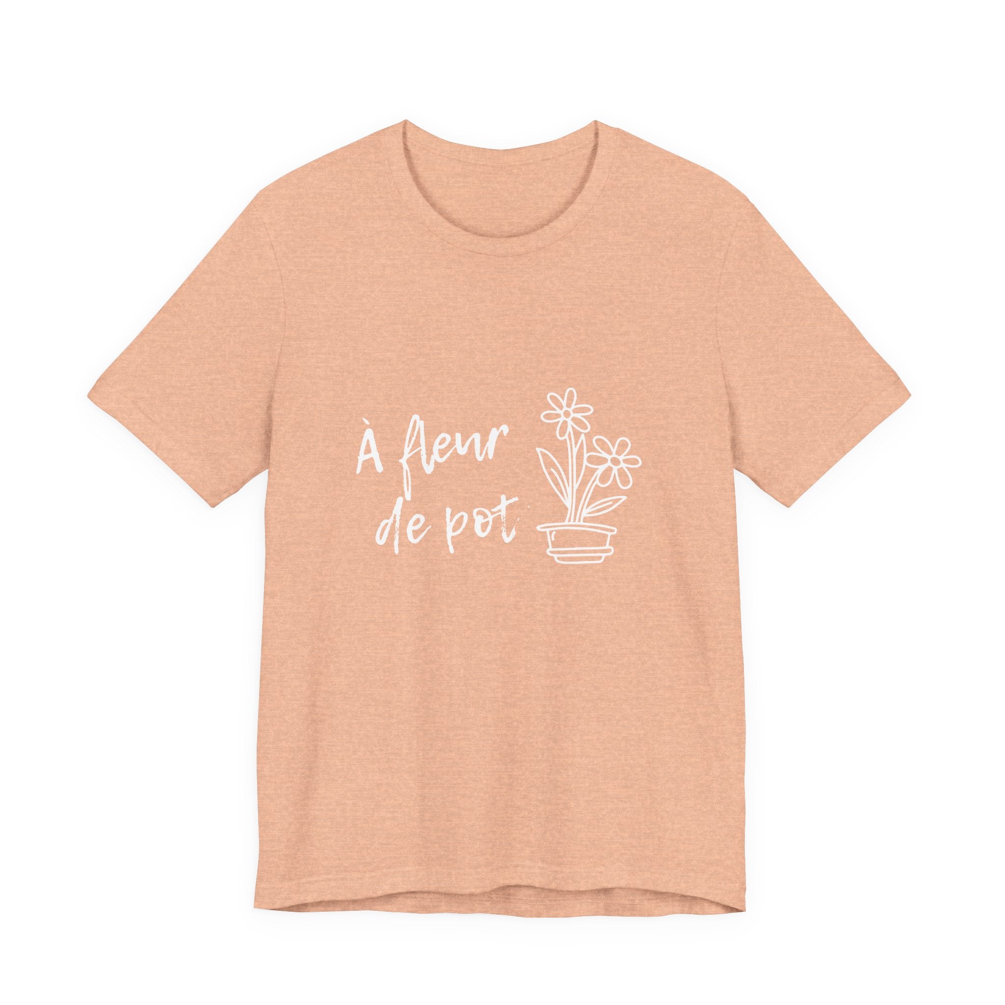 T-shirt pour femme — "À fleur de pot"