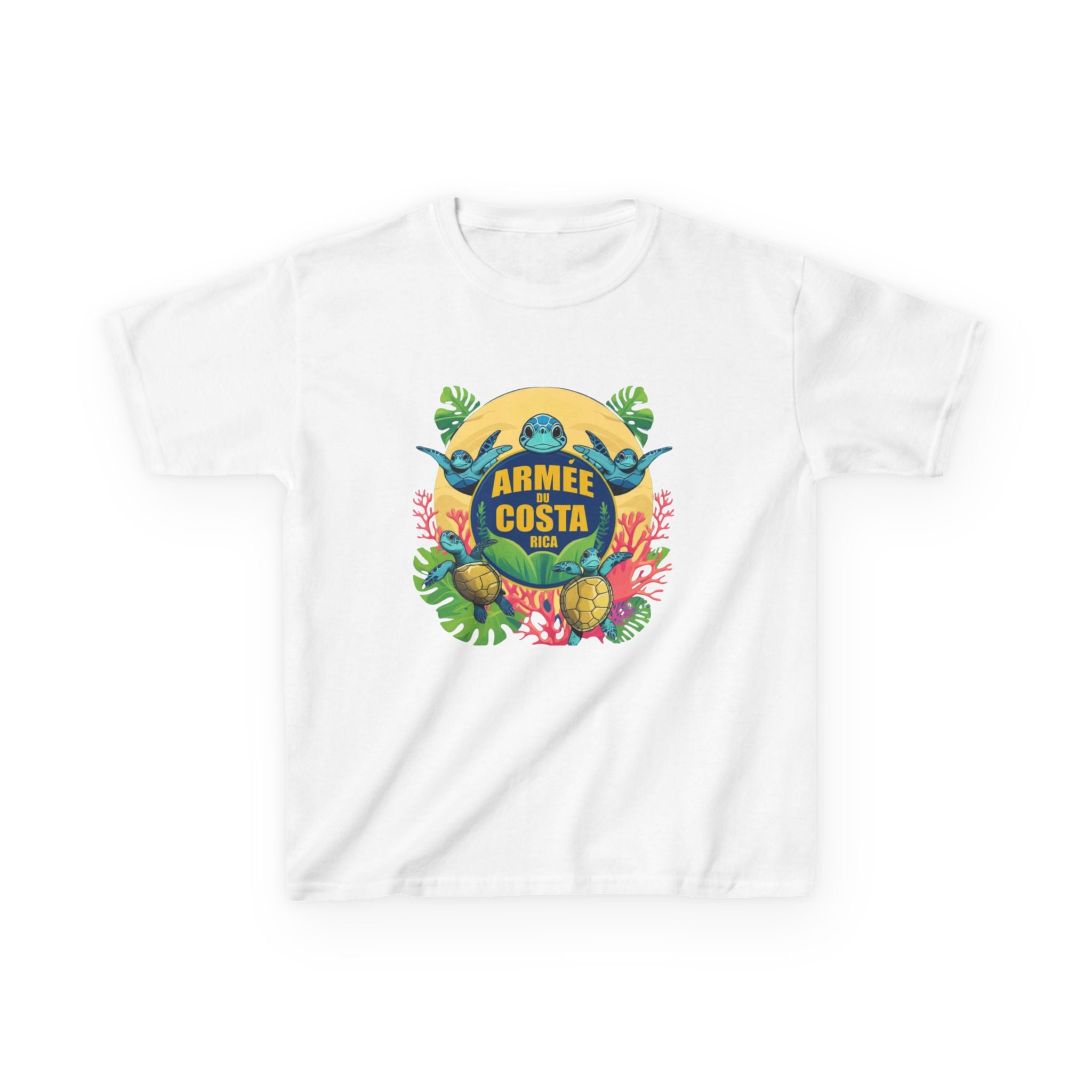 T-shirt pour enfants « Les Tortues – L’armée du Costa Rica »