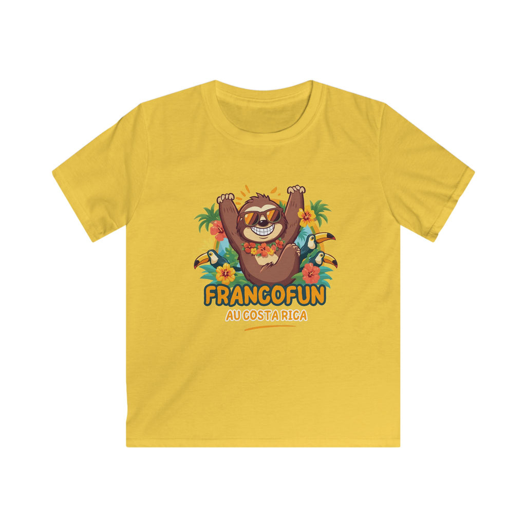 T-shirt pour jeunes « FrancoFun au Costa Rica »