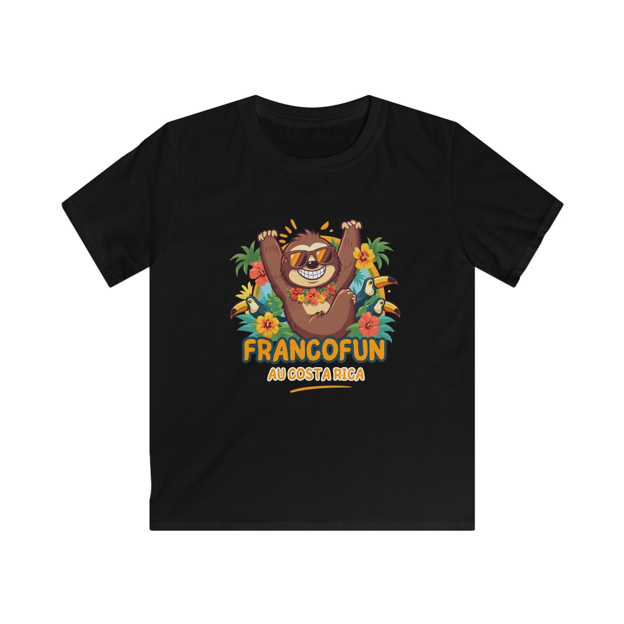 T-shirt pour jeunes « FrancoFun au Costa Rica »