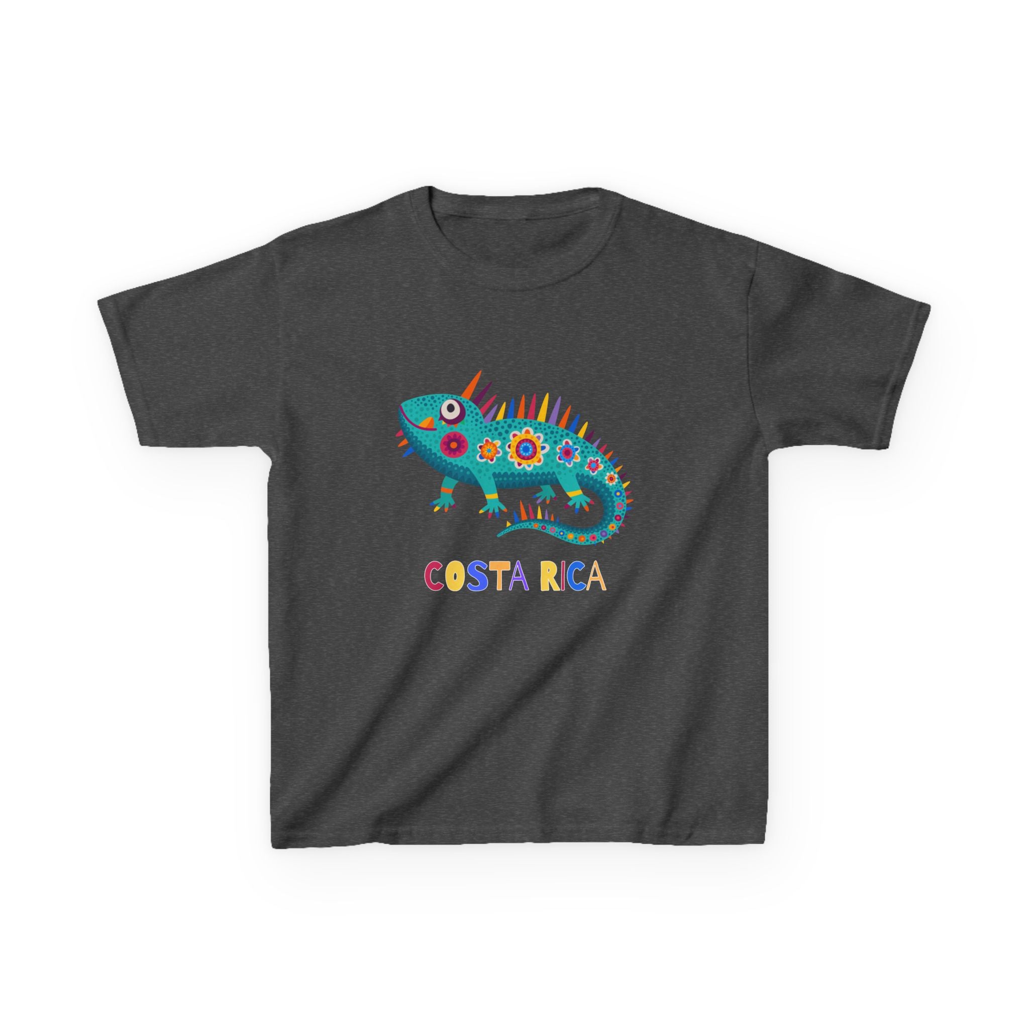 T-shirt petit « Iguane tropical » du Costa Rica