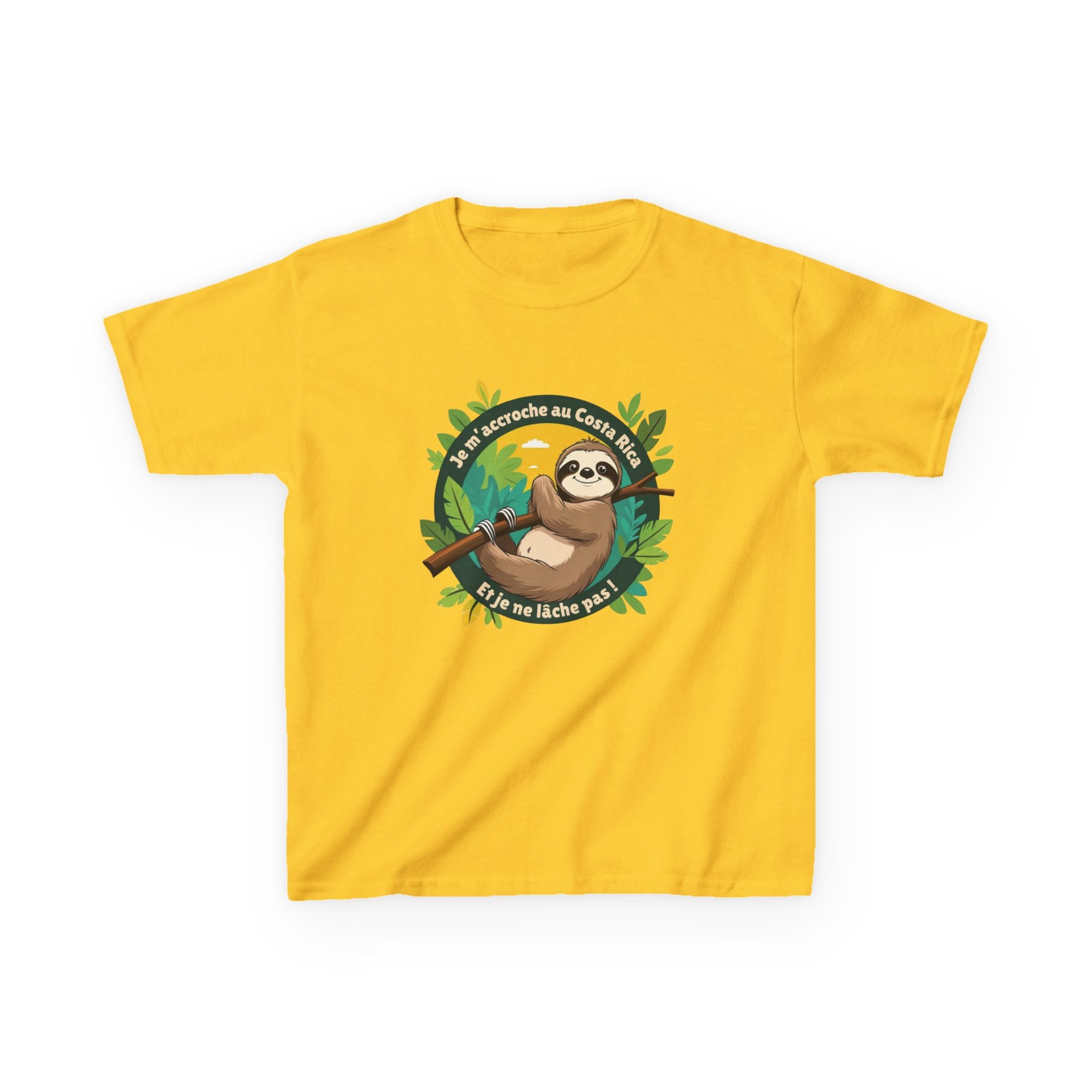 T-shirt enfant « Je m’accroche au Costa Rica – et je lâche pas ! »