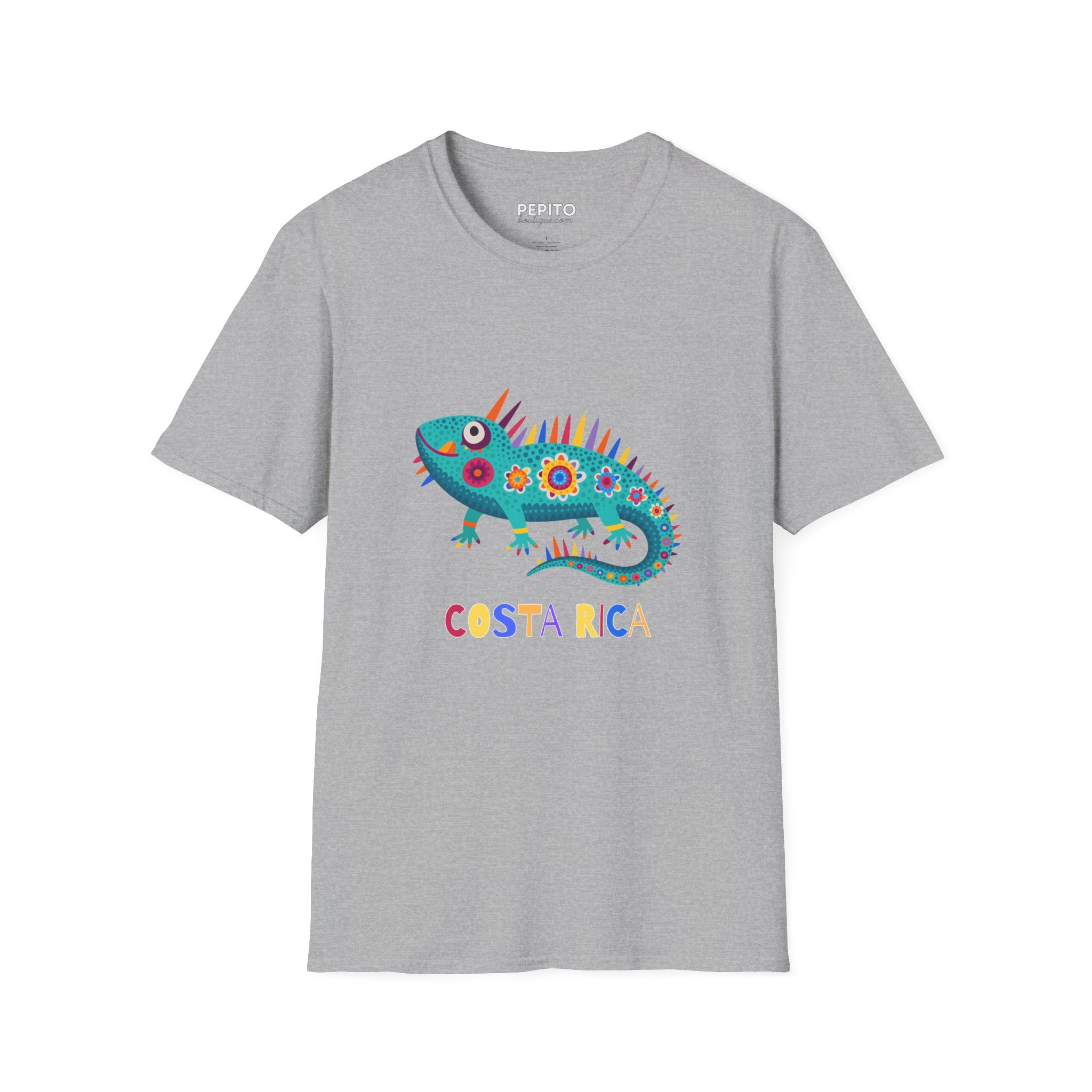 T-Shirt Unisexe Costa  — Iguane Tropical
