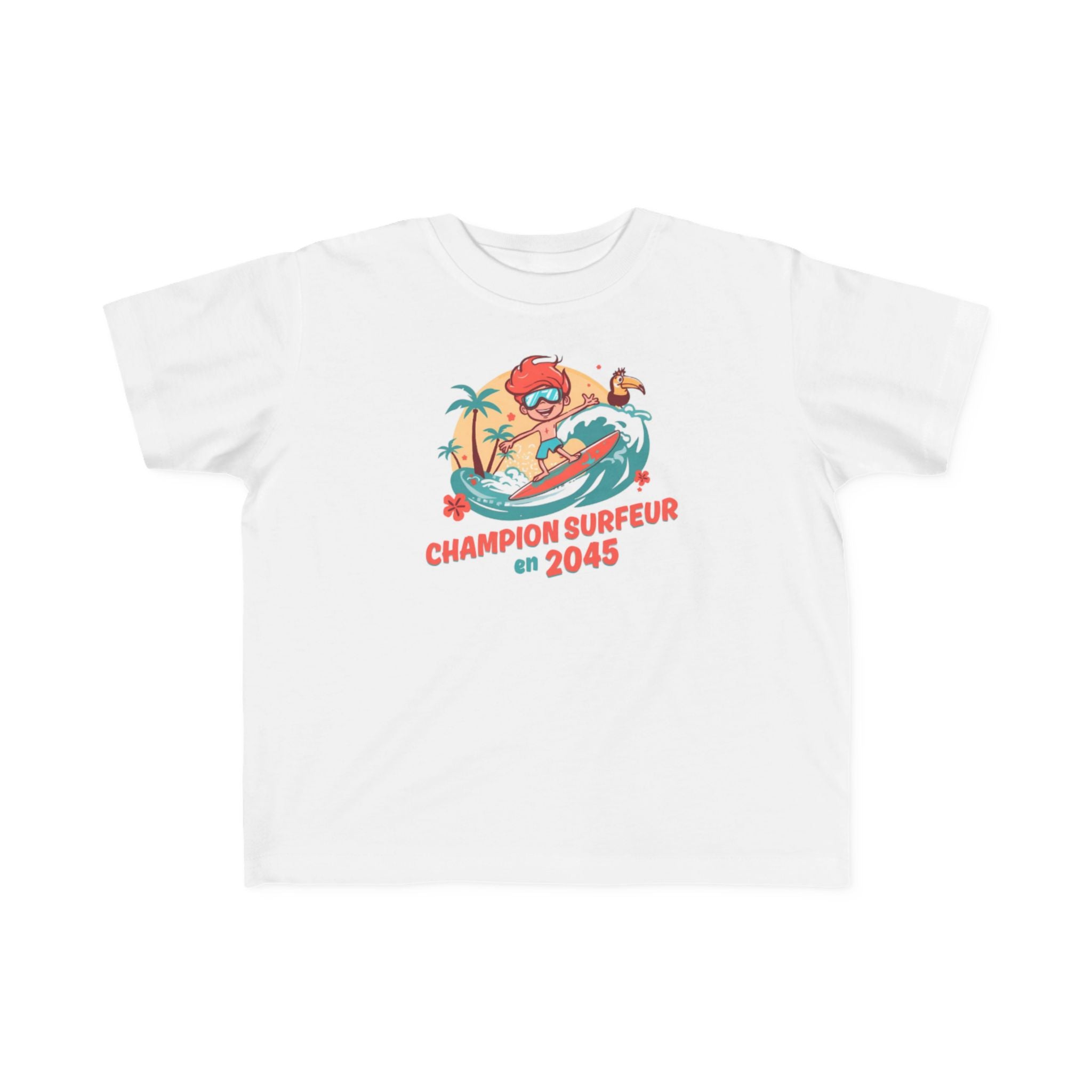 T-shirt Champion Surfeur en 2045 | Design de surf mignon