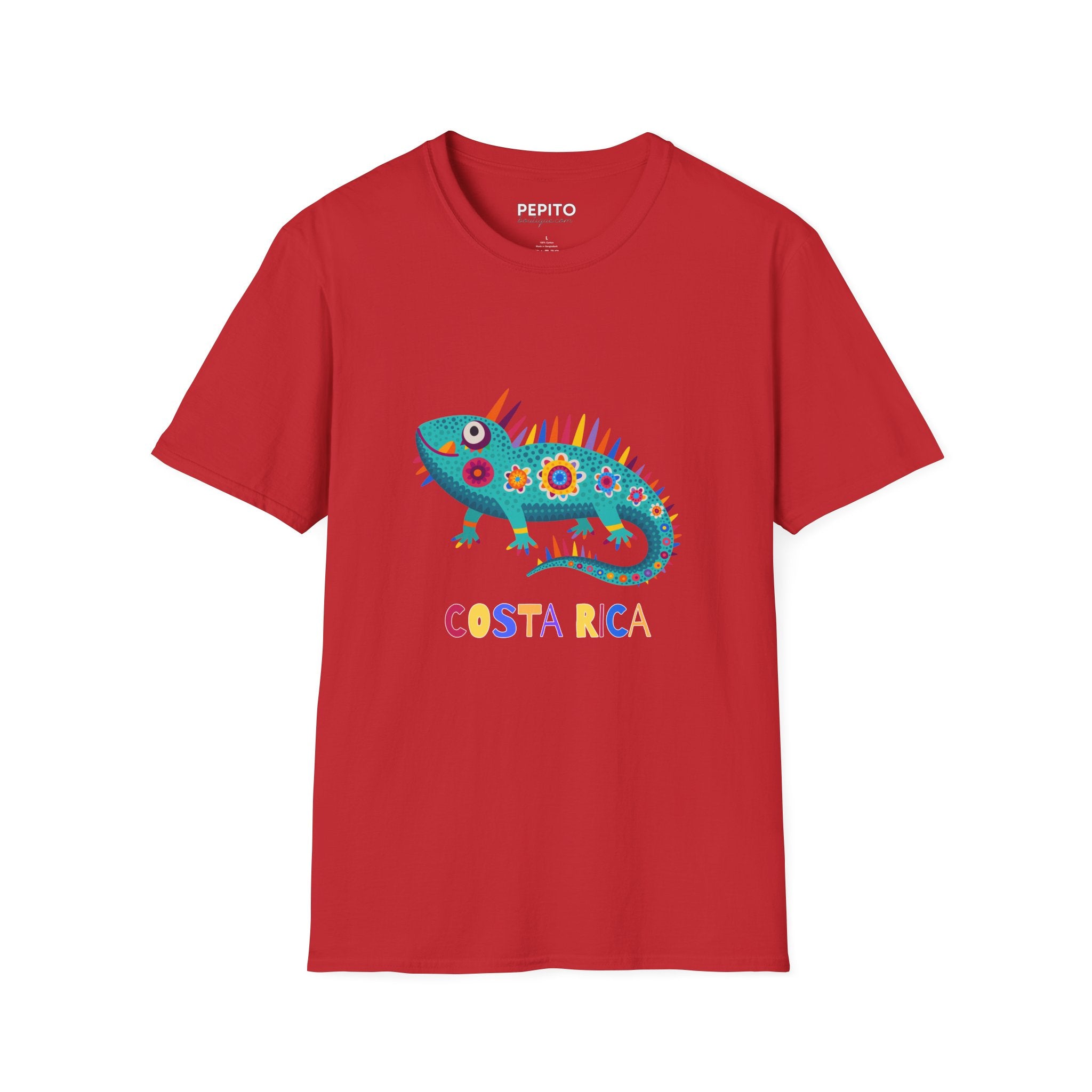 T-Shirt Unisexe Costa  — Iguane Tropical