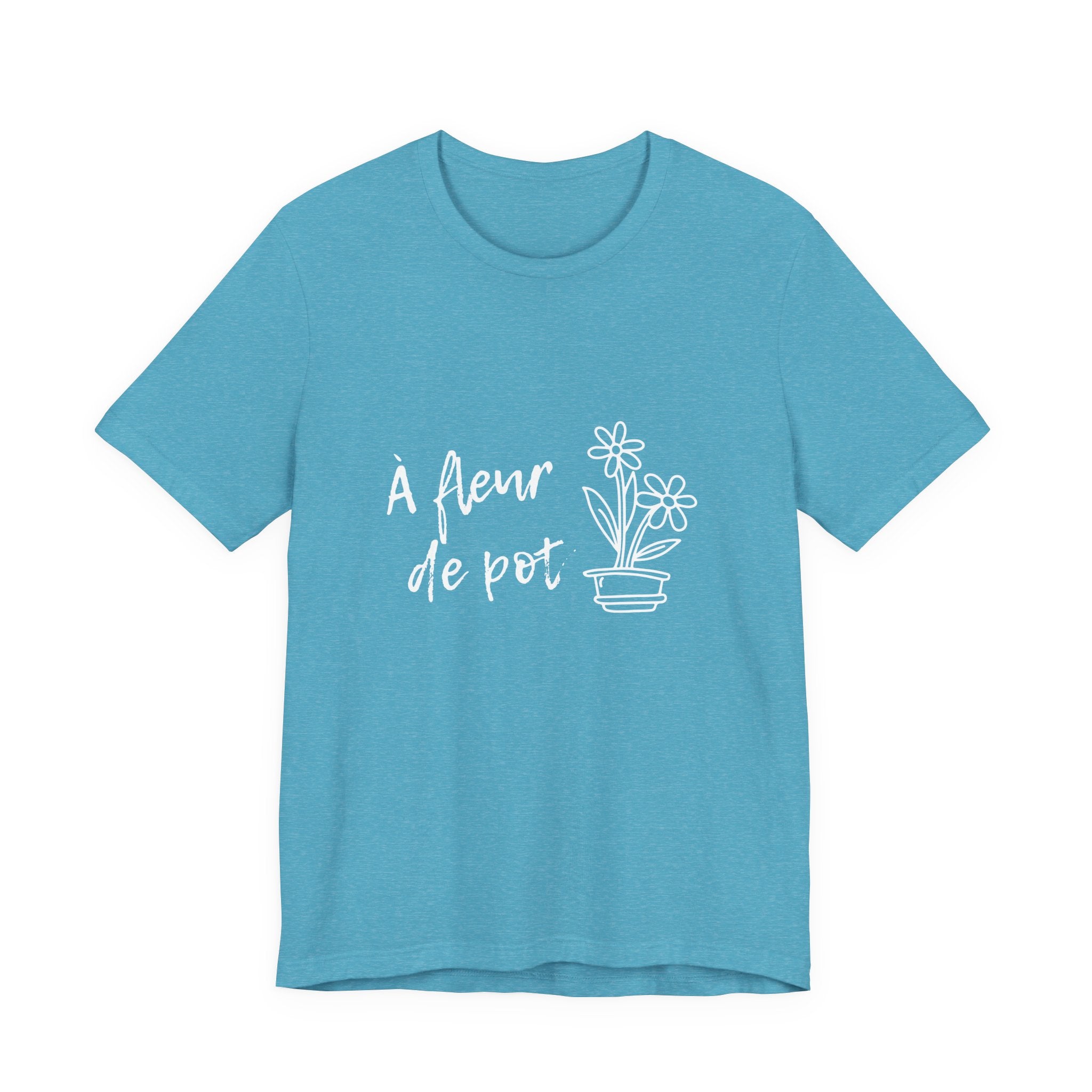T-shirt pour femme — "À fleur de pot"