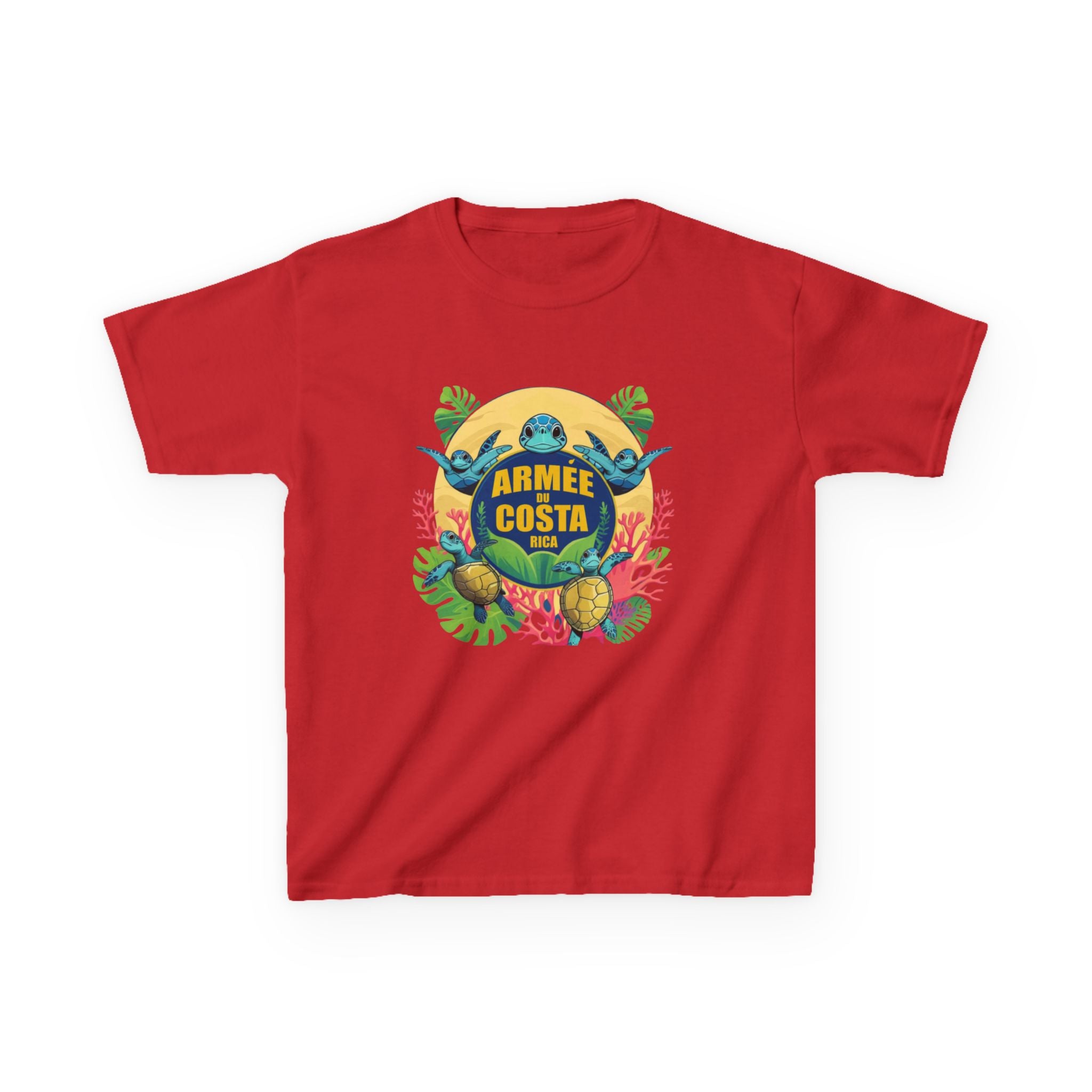 T-shirt pour enfants « Les Tortues – L’armée du Costa Rica »