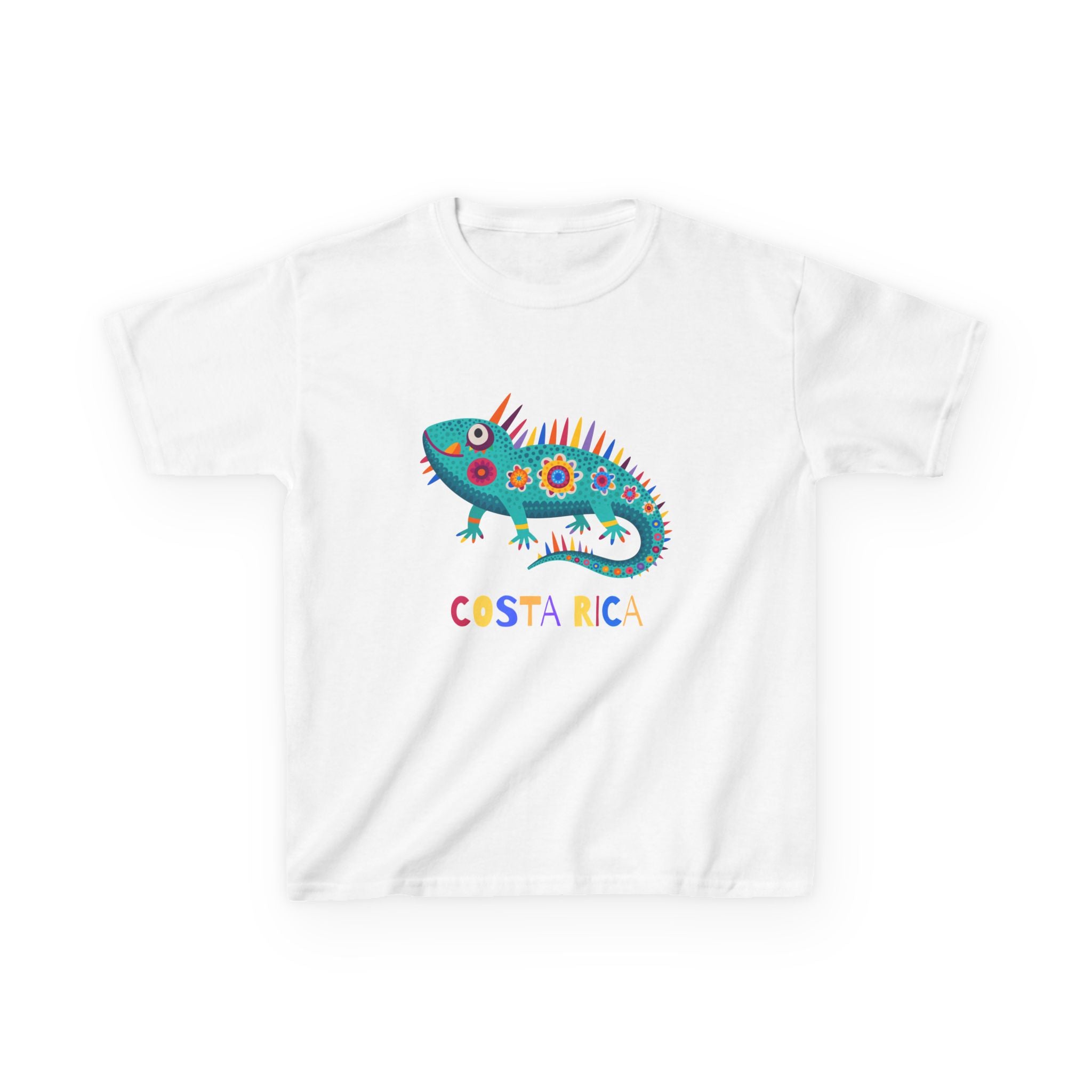 T-shirt petit « Iguane tropical » du Costa Rica