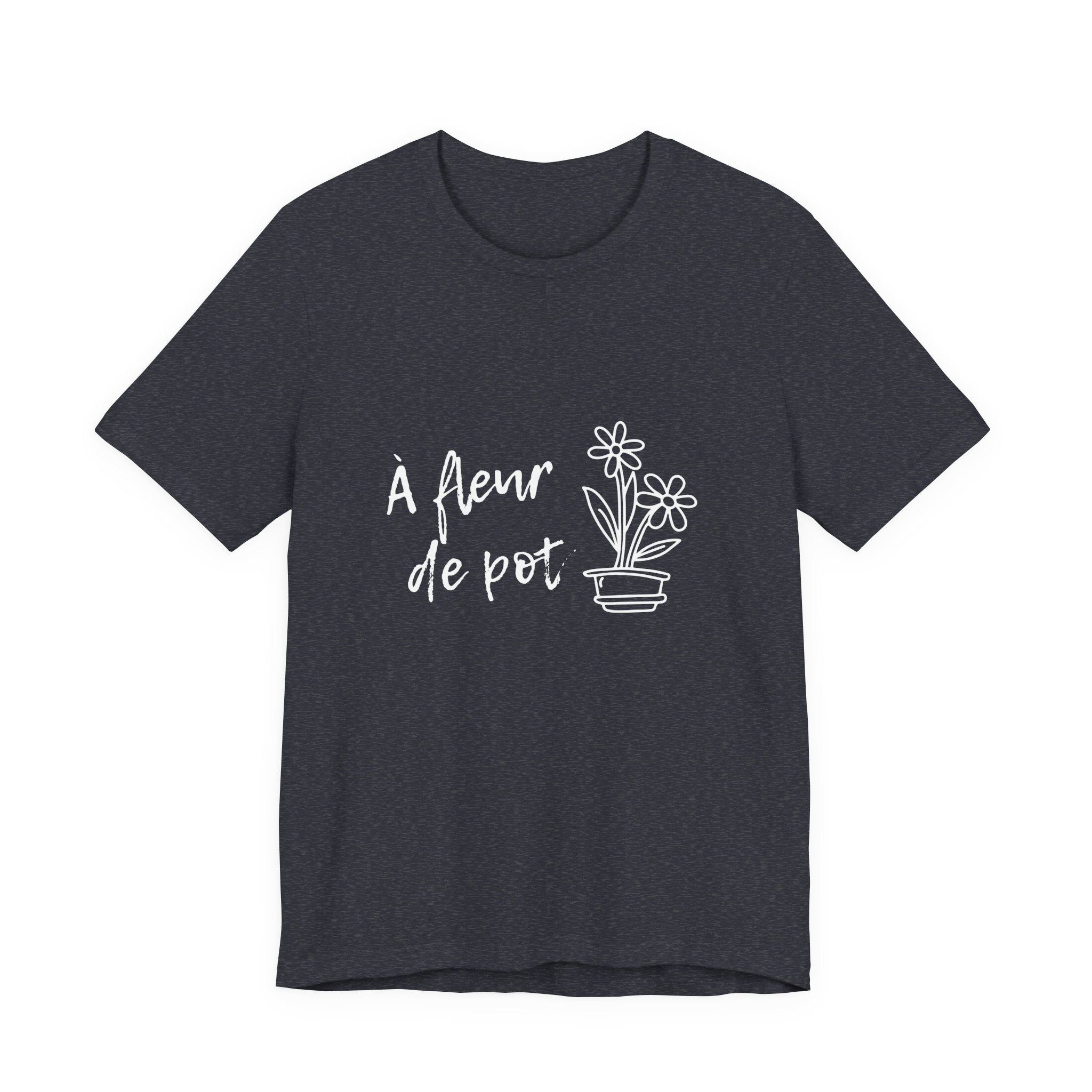 T-shirt pour femme — "À fleur de pot"