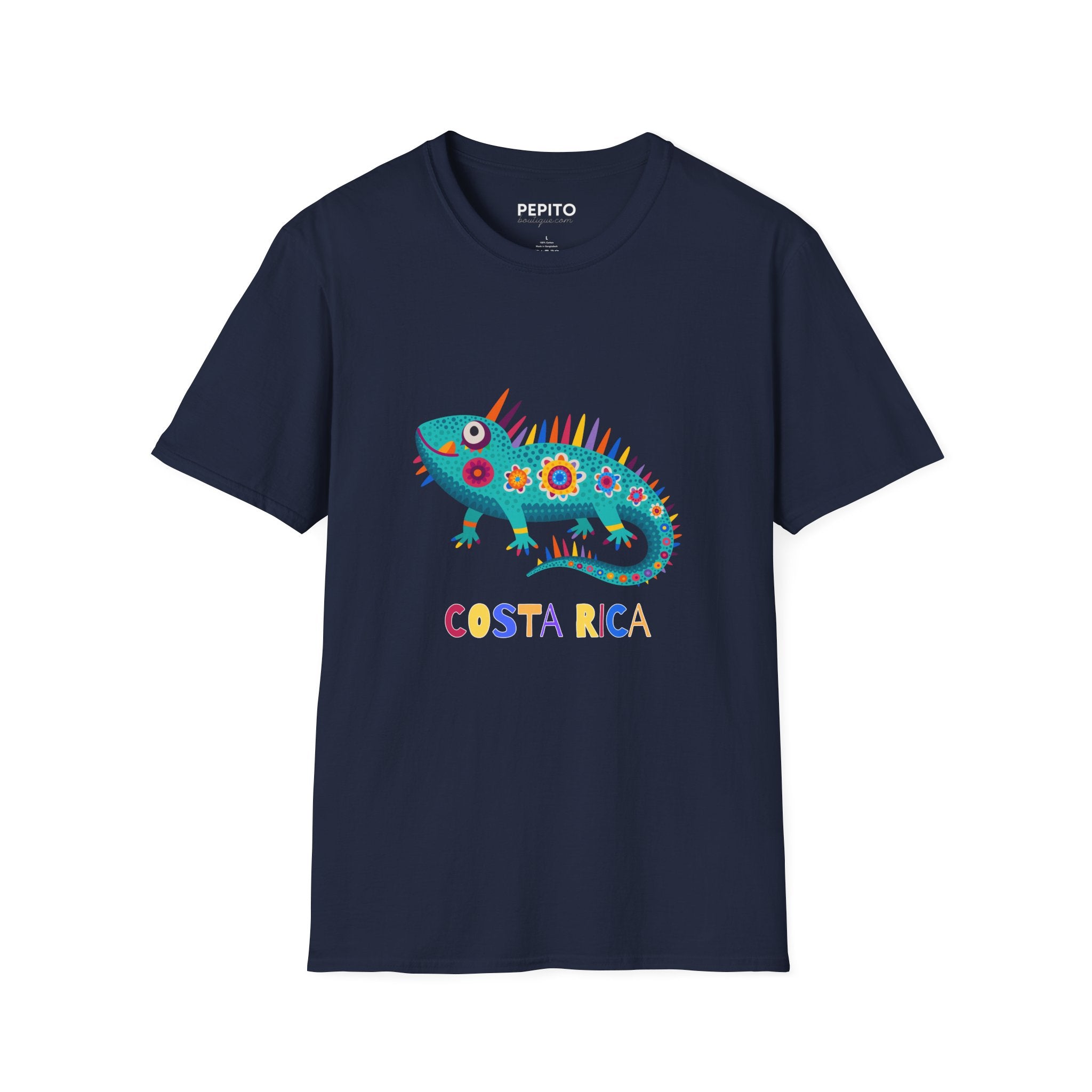 T-Shirt Unisexe Costa  — Iguane Tropical