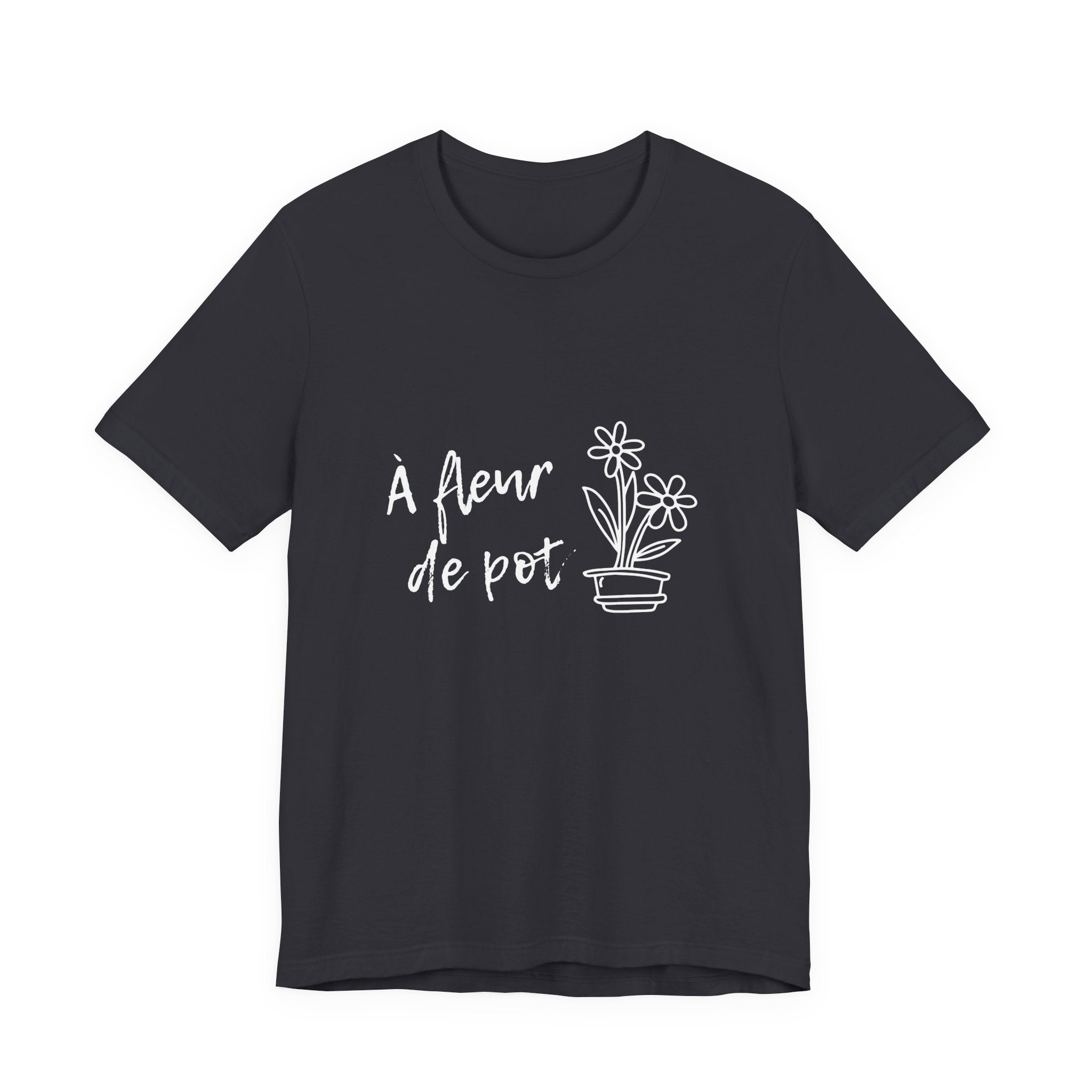 T-shirt pour femme — "À fleur de pot"