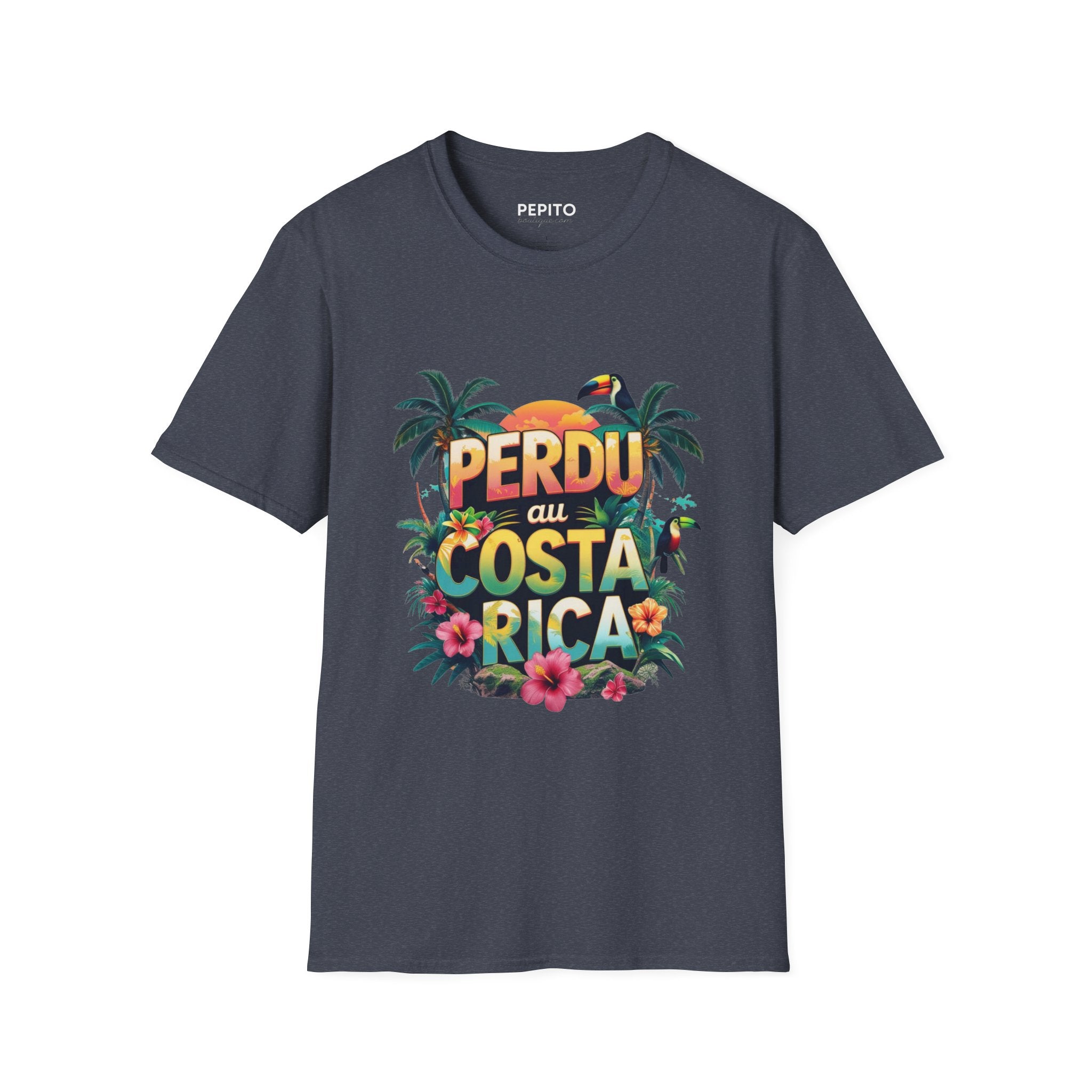 T-shirt unisexe  « Perdu au Costa Rica » – L’aventure commence ici