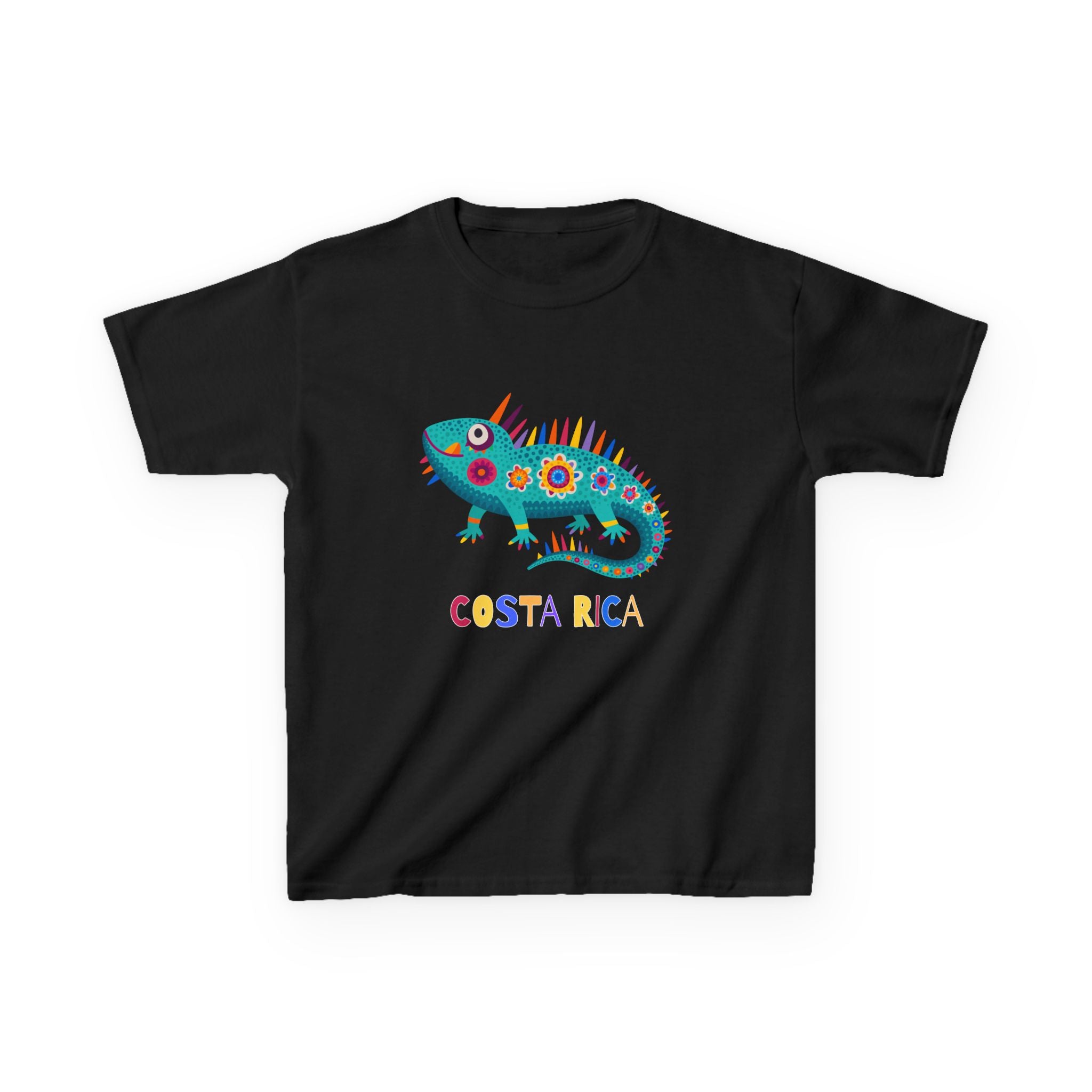 T-shirt petit « Iguane tropical » du Costa Rica