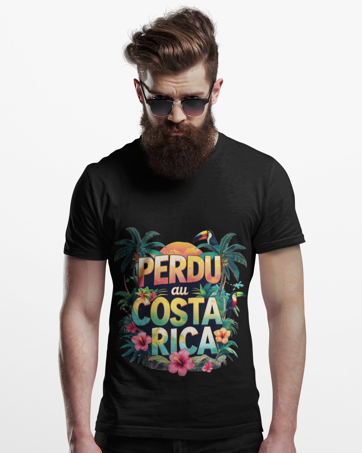 T-shirt unisexe  « Perdu au Costa Rica » – L’aventure commence ici
