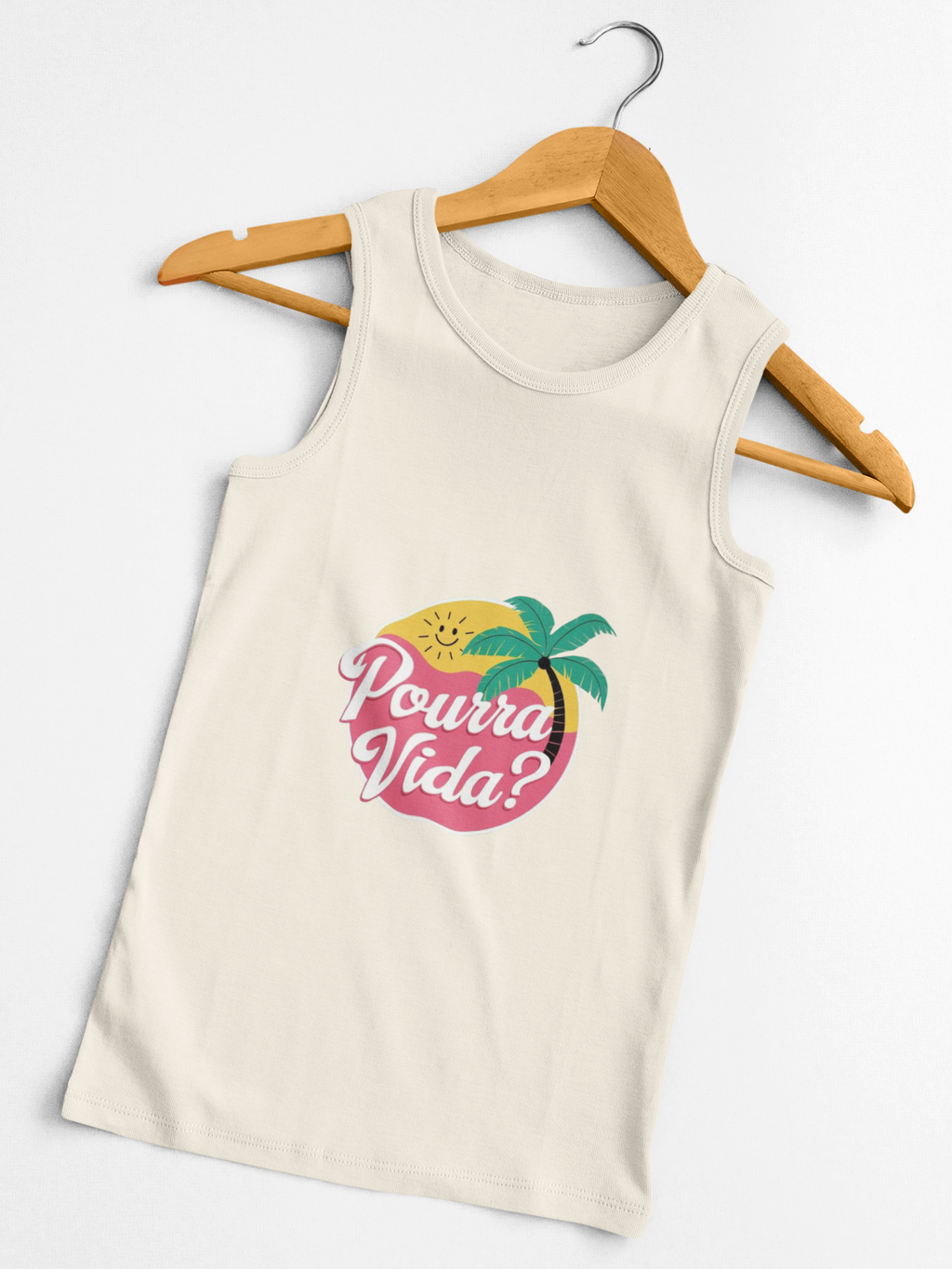 Débardeur « Pourra Vida? » – Style décontracté