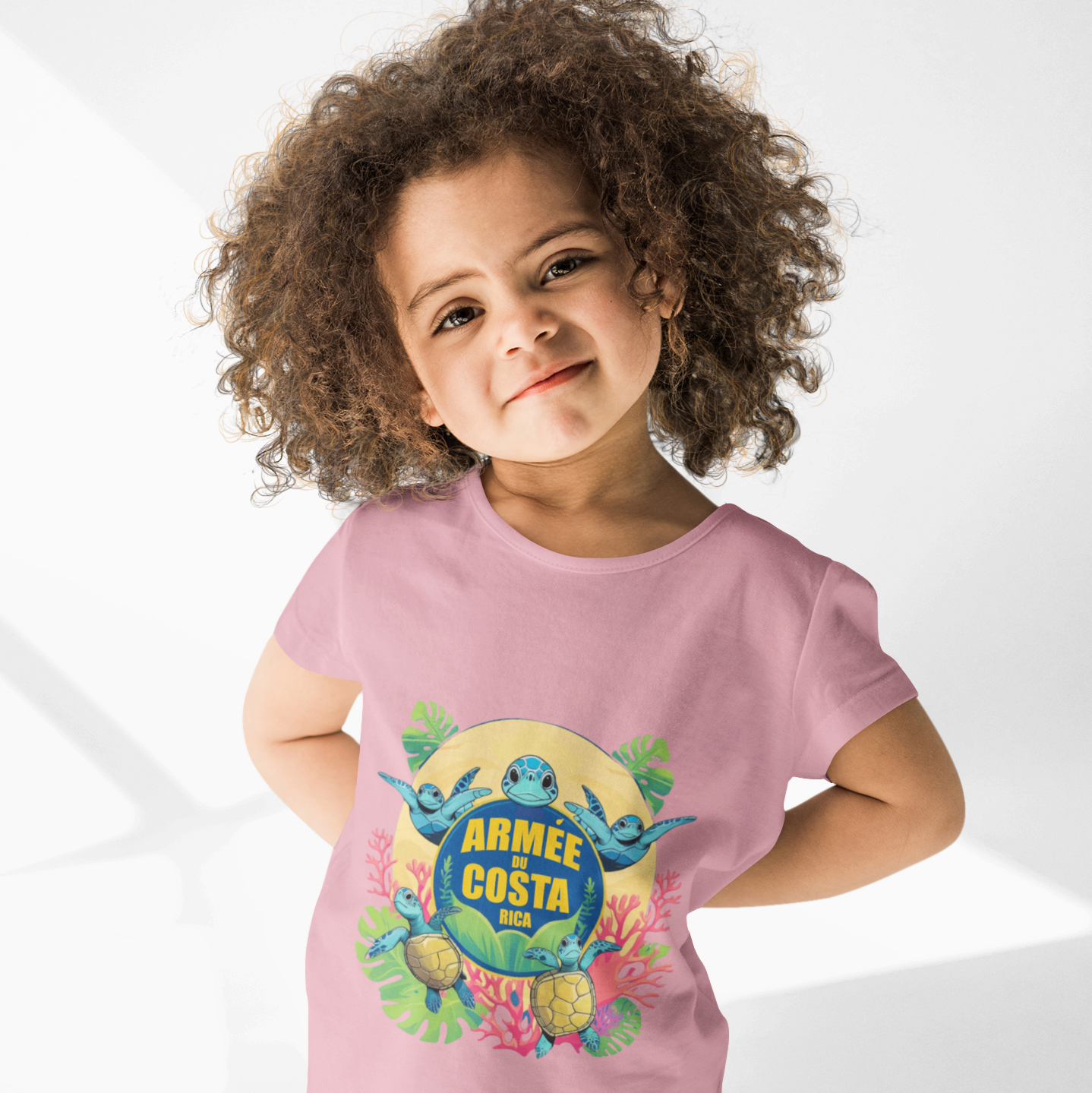 T-shirt pour enfants « Les Tortues – L’armée du Costa Rica »