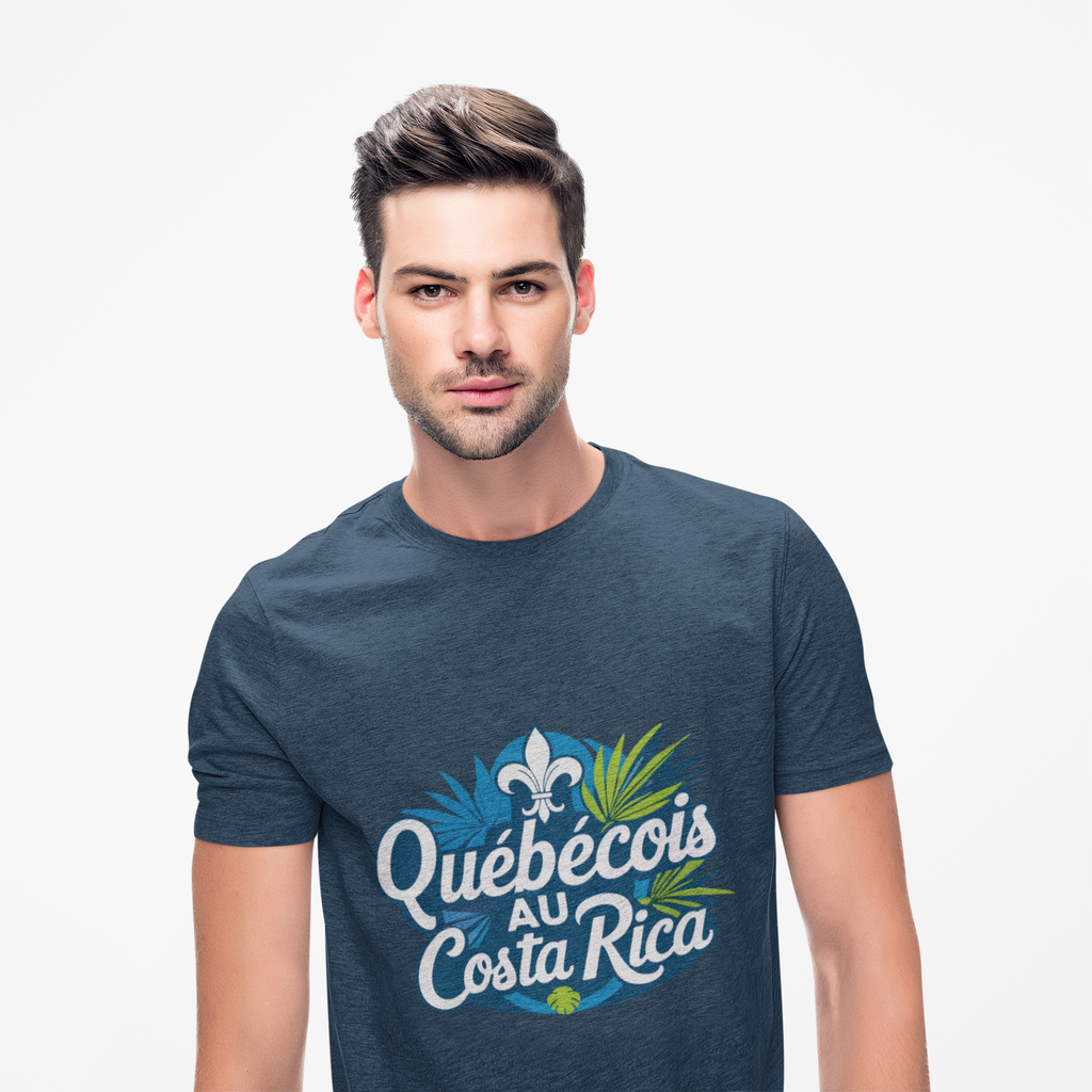 T-shirt unisexe - Québécois au Costa Rica - Produit Vedette
