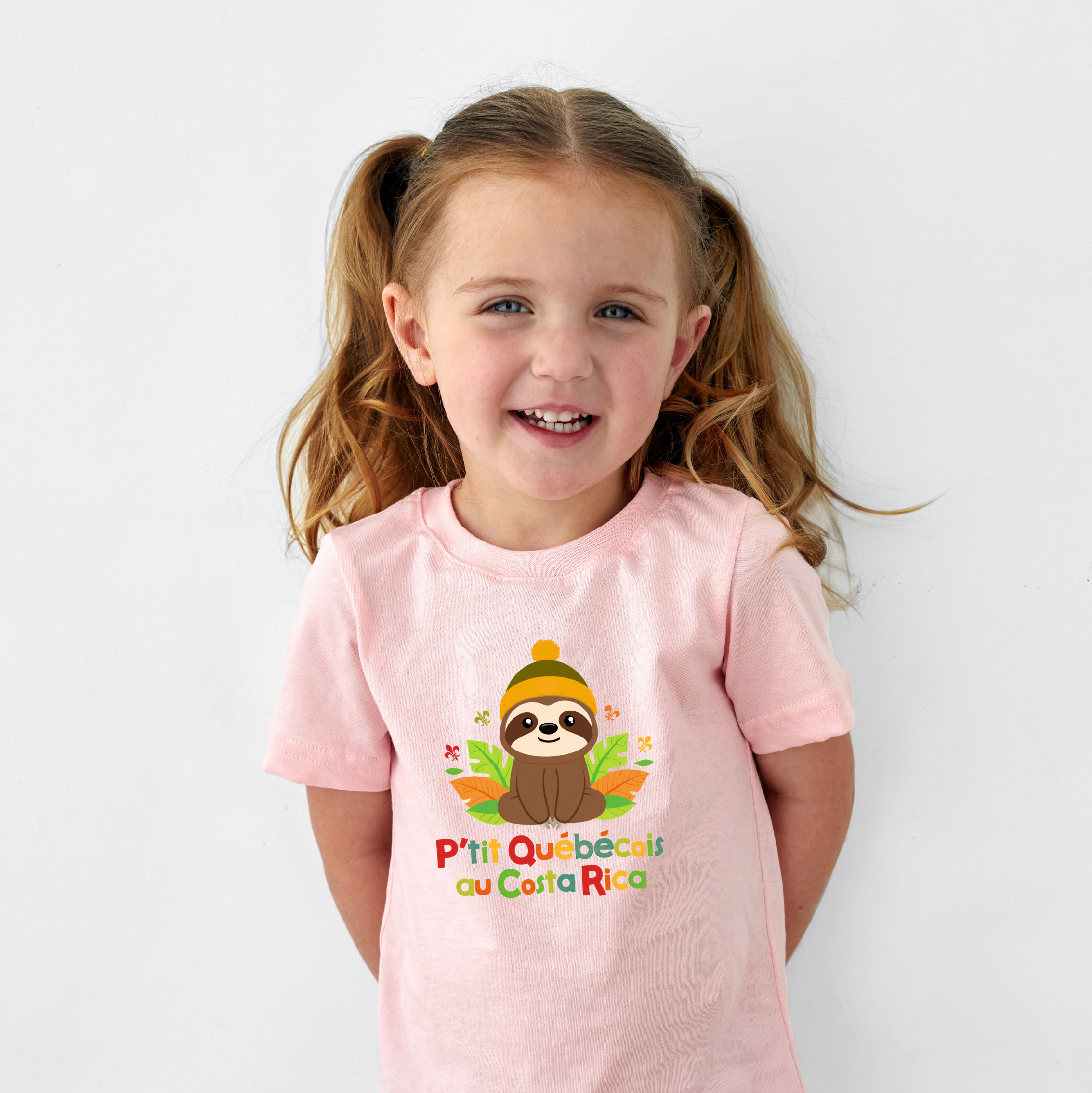 T-shirt bébé — P’tit Québécois au Costa Rica